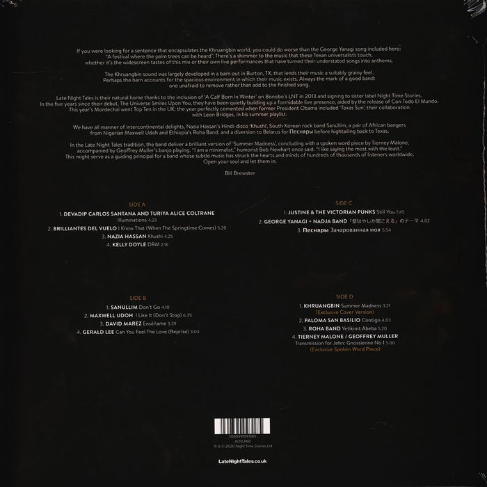 Khruangbin – LateNightTales (2xLP) LP vinyl record, image 2 of 3