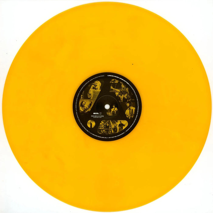 Linkin Park – Unshatter - Film Soundtrack (Live In São Paulo) (2xLP, Citrus Orange Vinyl) LP vinyl record, image 4 of 4