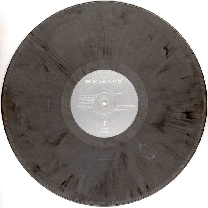 Mariah Carey – #1's  (2xLP, Metallic Silver & Black Swirl Vinyl) LP vinyl record, image 3 of 3