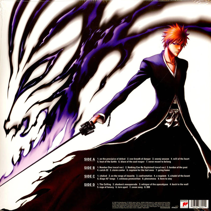 Shiro Sagisu – BLEACH Original Soundtrack Vinyl Edition (2xLP- Blue Translucent Vinyl) LP vinyl record, image 2 of 3