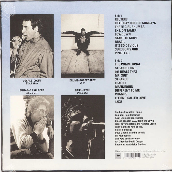 Pink Flag – Wire LP vinyl record, image 2 of 3