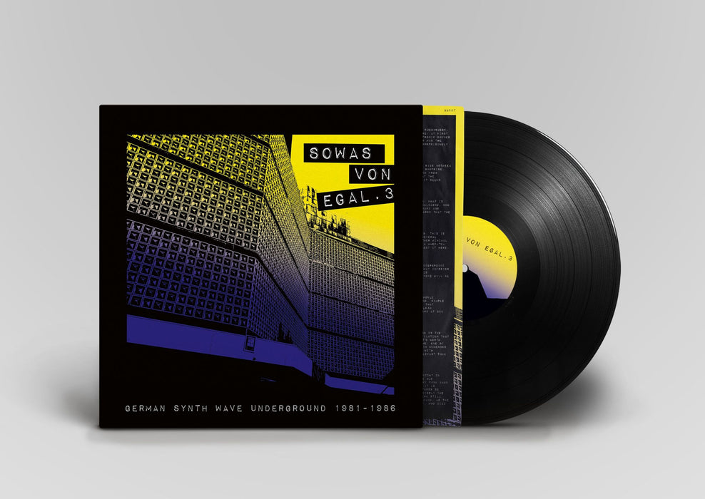 Various – Sowas Von Egal. 3 (German Synth Wave Underground 1981-1986) LP vinyl record, image 2 of 2