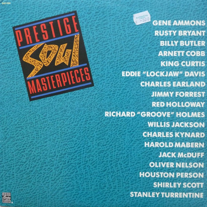 Various – Prestige Soul Masterpieces (LP, Vinyl Record Album)