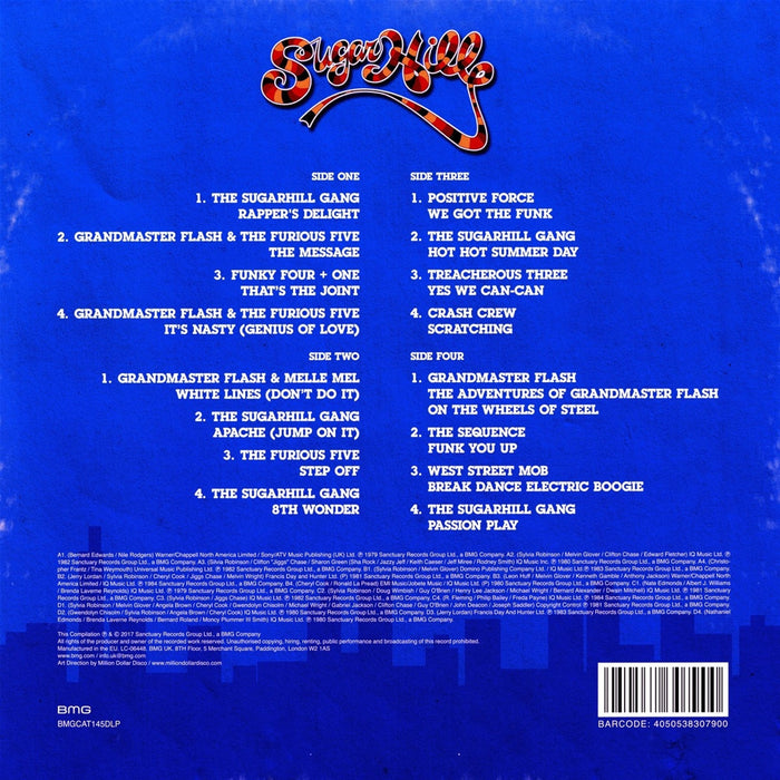 Various – Original Hip Hop Classics (Presented By Sugarhill) (2xLP) LP vinyl record, image 2 of 2