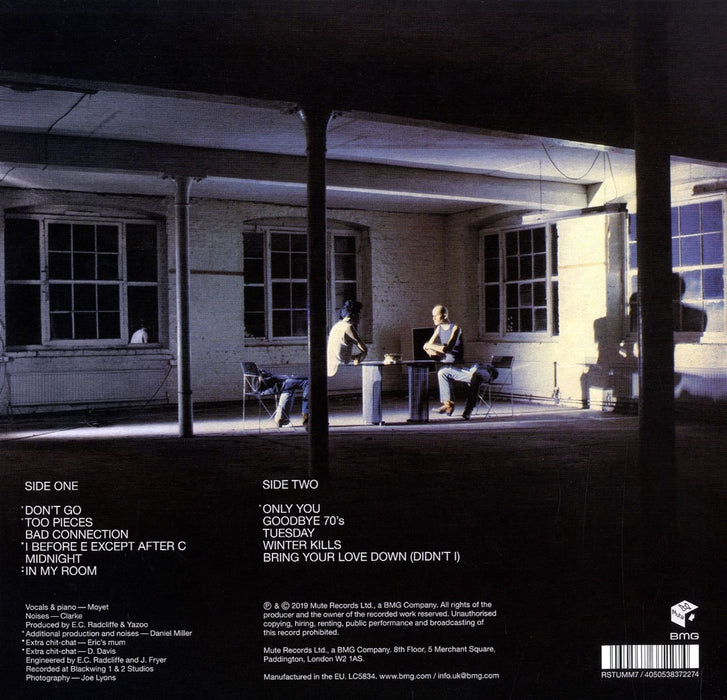 Yazoo – Upstairs At Eric's LP vinyl record, image 1 of 2