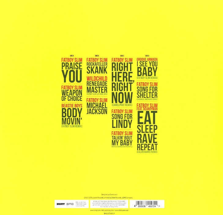 Fatboy Slim – The Best Of Fatboy Slim (2xLP) LP vinyl record, image 2 of 2
