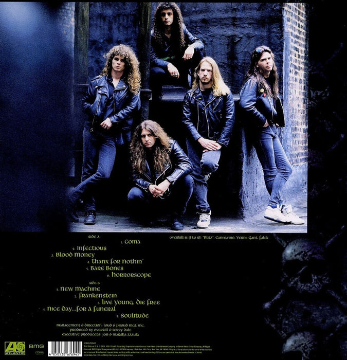Overkill – Horrorscope (Limited Edition, Blue With Black Marble) - Image 2