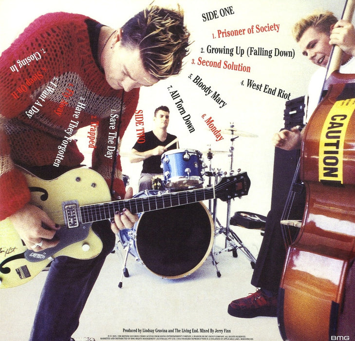 The Living End – The Living End (Red Vinyl) LP vinyl record, image 2 of 2