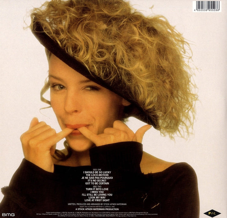 Kylie Minogue – Kylie (Neon Pink Vinyl, 35th Anniversary Edition) LP vinyl record, image 2 of 3