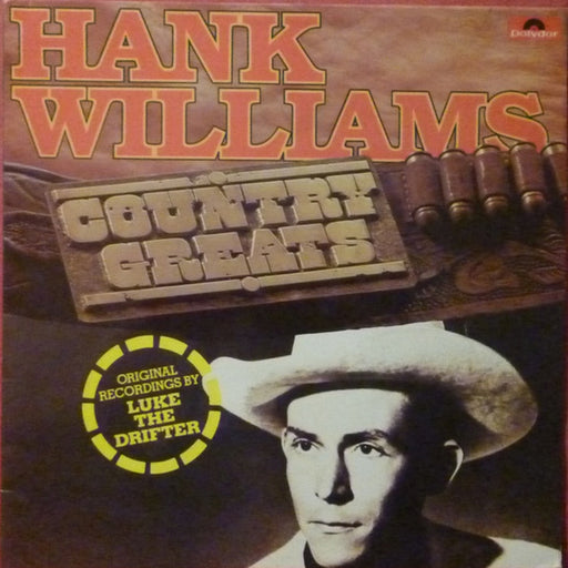 Hank Williams, Luke The Drifter – Country Greats - Luke The Drifter (LP, Vinyl Record Album)