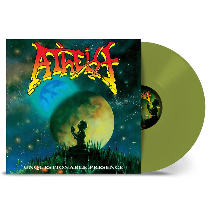 Atheist – Unquestionable Presence (Olive Green Vinyl) LP vinyl record, image 2 of 2