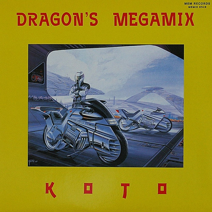 Koto – Dragon's Megamix (LP, Vinyl Record Album)