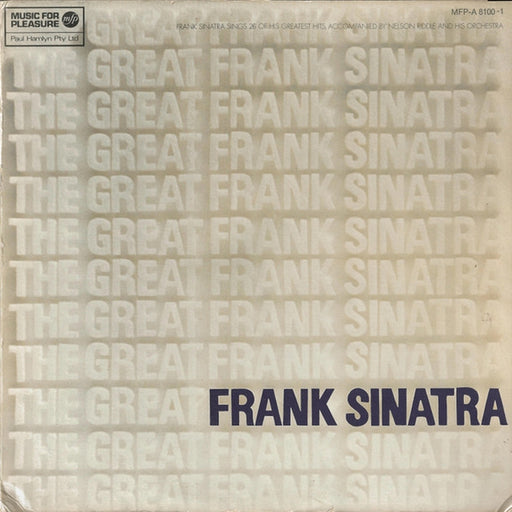 Frank Sinatra – The Great Frank Sinatra (LP, Vinyl Record Album)