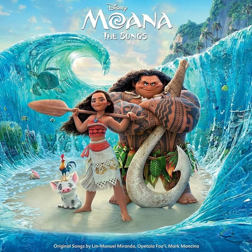 Lin-Manuel Miranda, Opetaia Foa'i, Mark Mancina – Moana The Songs (LP, Vinyl Record Album)