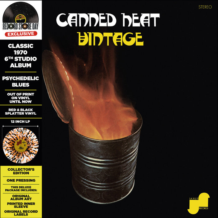 Canned Heat - Vintage (Deluxe Collector's Edition, RSD 2023, Coloured Vinyl) - Image 1