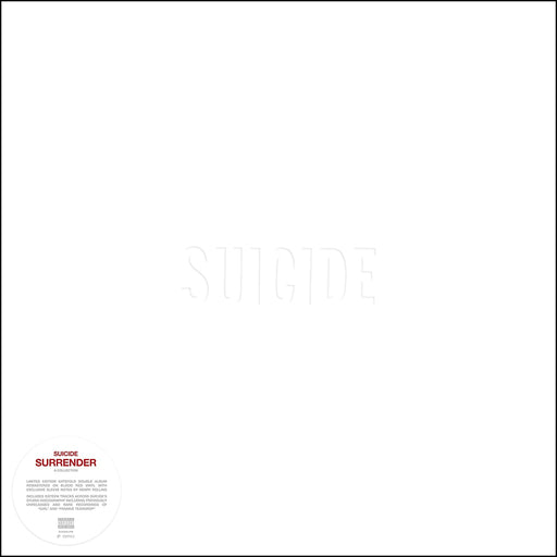 Suicide – Surrender (2xLP, Red Vinyl) LP vinyl record, image 1 of 3