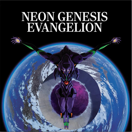 Shiro Sagisu – Neon Genesis Evangelion (2xLP, Blue with Black) - Image 1