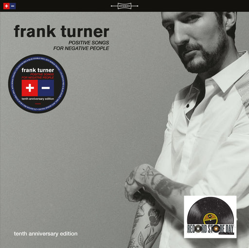 Frank Turner – Positive Songs For Negative People (2xLP, Red/Blue Vinyl) - Image 1