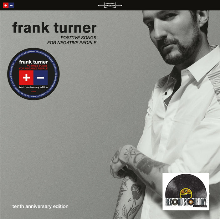 Frank Turner – Positive Songs For Negative People (2xLP, Red/Blue Vinyl) - Image 1