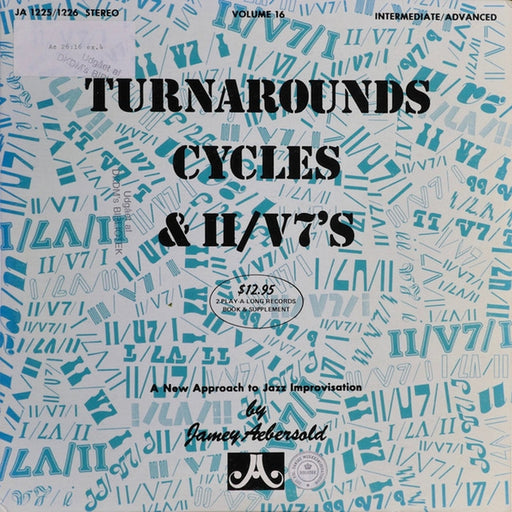 Jamey Aebersold – Turnarounds, Cycles & II/V7's (LP, Vinyl Record Album)