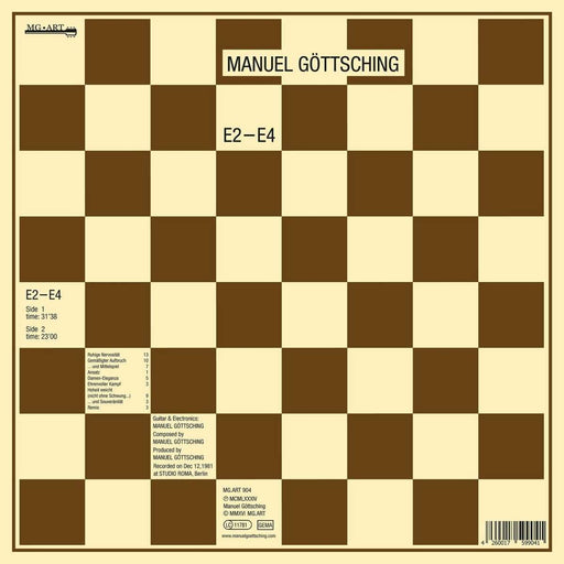 Manuel Göttsching – E2–E4 LP vinyl record, image 1 of 2