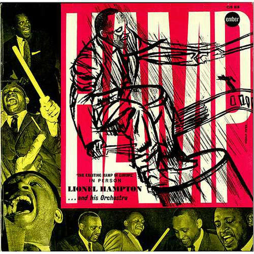 Lionel Hampton And His Orchestra – The Exciting Hamp In Europe In Person (LP, Vinyl Record Album)