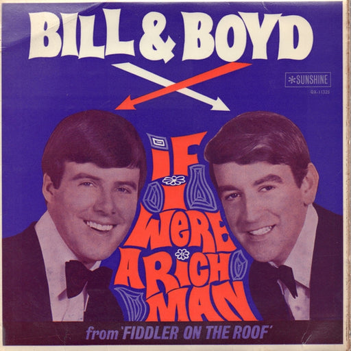 If I Were A Rich Man – Bill And Boyd (LP, Vinyl Record Album)