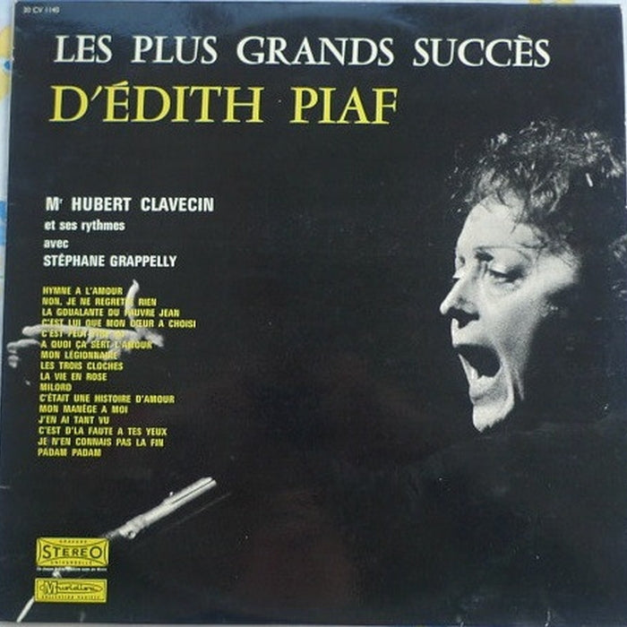 Monsieur Hubert Clavecin Et Ses Rythmes, Stéphane Grappelli – Les Plus Grands Succès D’Édith Piaf (LP, Vinyl Record Album)