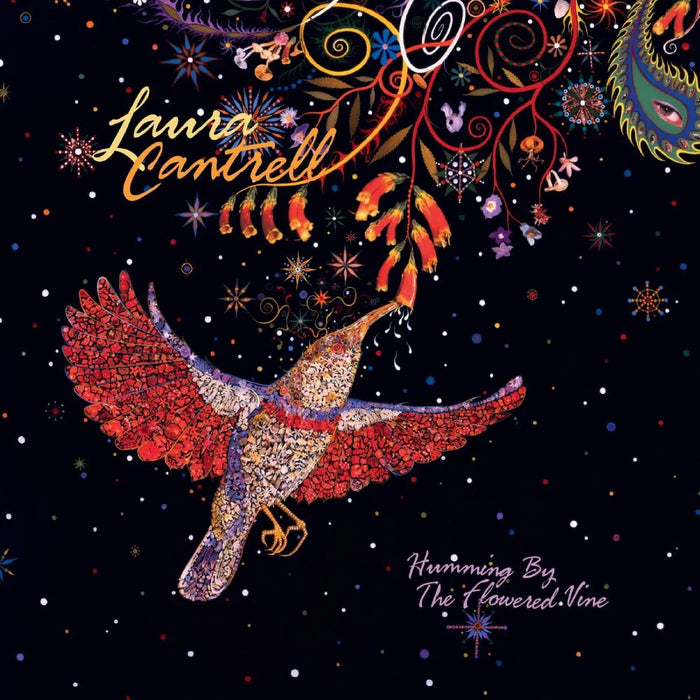 Laura Cantrell – Humming by the Flowered Vine (20th Anniversary Edition), Tangerine Vinyl) LP vinyl record, image 1 of 2