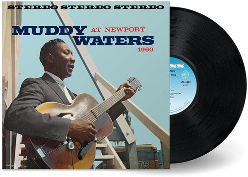 Muddy Waters – Muddy Waters at Newport 1960 (Chess Records 75, Acoustic Sounds Series) LP vinyl record, image 2 of 2