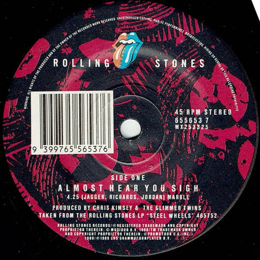 The Rolling Stones – Almost Hear You Sigh (LP, Vinyl Record Album)