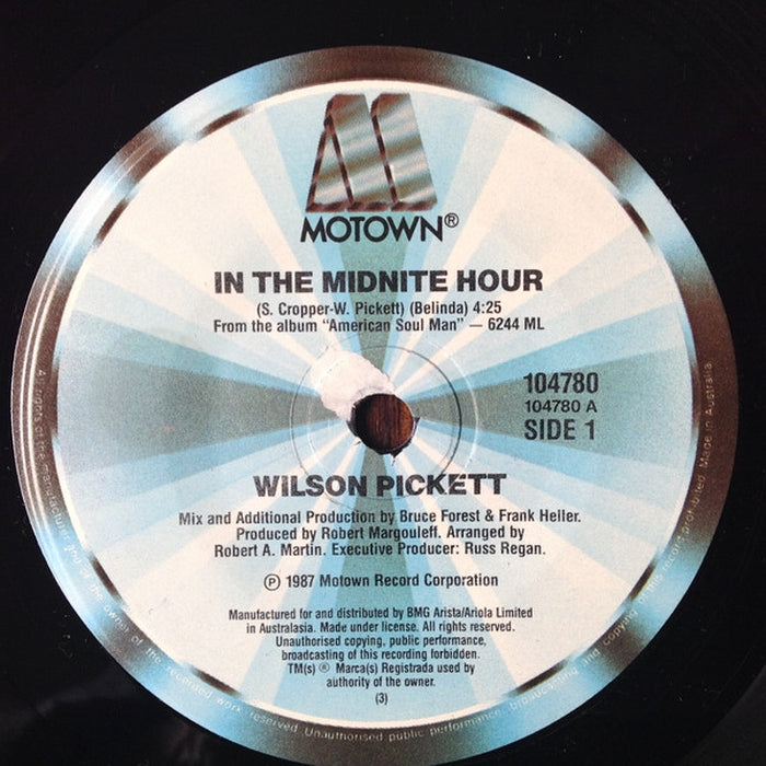 Wilson Pickett – In The Midnite Hour / Just Let Her Know (LP, Vinyl Record Album)