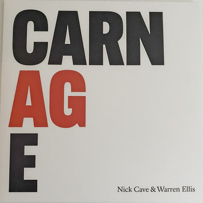 Nick Cave & Warren Ellis – Carnage (LP, Vinyl Record Album)