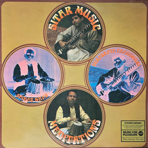 Debu Chaudhuri, Faiyaz Khan – Sitar Music Meditations (LP, Vinyl Record Album)
