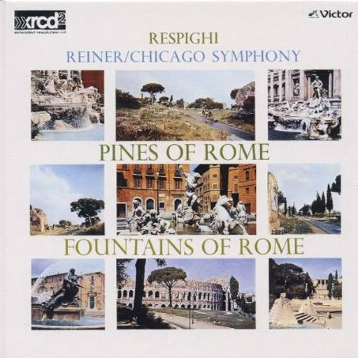Ottorino Respighi, Fritz Reiner, The Chicago Symphony Orchestra – Pines Of Rome / Fountains Of Rome (LP, Vinyl Record Album)