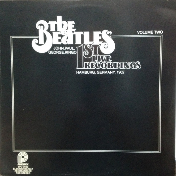 The Beatles – 1st Live Recordings (Volume Two) (LP, Vinyl Record Album)