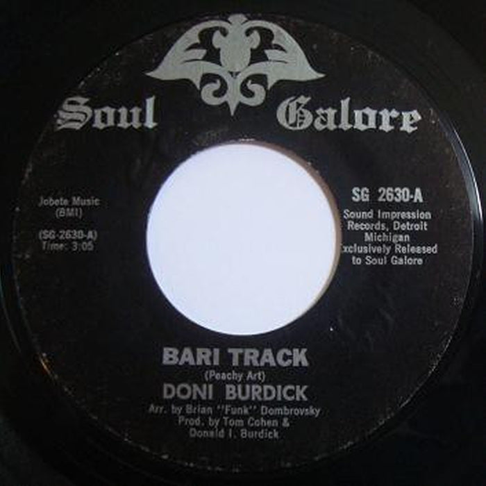 Doni Burdick – Bari Track / I Have Faith In You (LP, Vinyl Record Album)