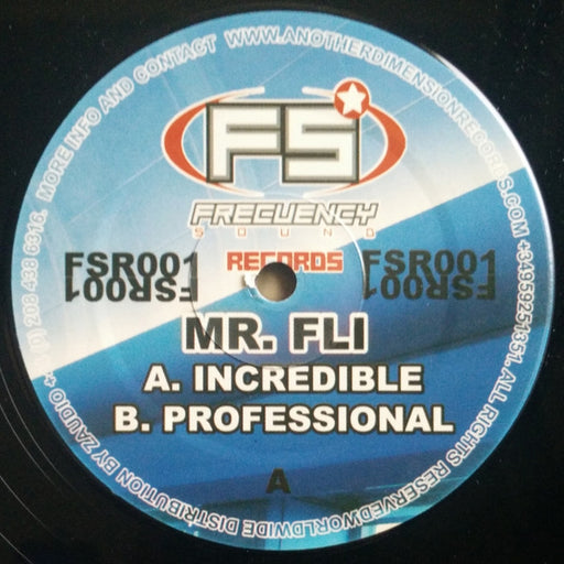 Mr. Fli – Incredible / Professional (LP, Vinyl Record Album)