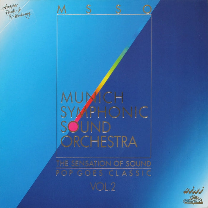 Munich Symphonic Sound Orchestra – The Sensation Of Sound - Pop Goes Classic Vol. 2 (LP, Vinyl Record Album)