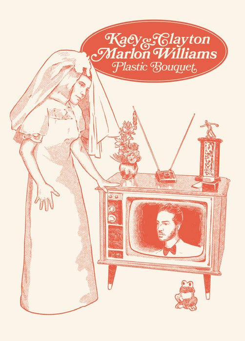 Kacy & Clayton, Marlon Williams – Plastic Bouquet (White Vinyl) LP vinyl record, image 2 of 3