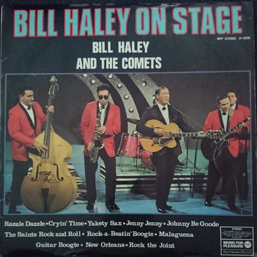 Bill Haley And His Comets – Bill Haley On Stage (LP, Vinyl Record Album)