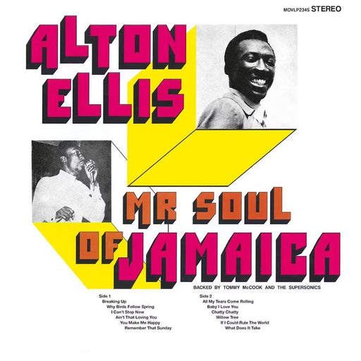 Alton Ellis – Mr Soul Of Jamaica (LP, Vinyl Record Album)