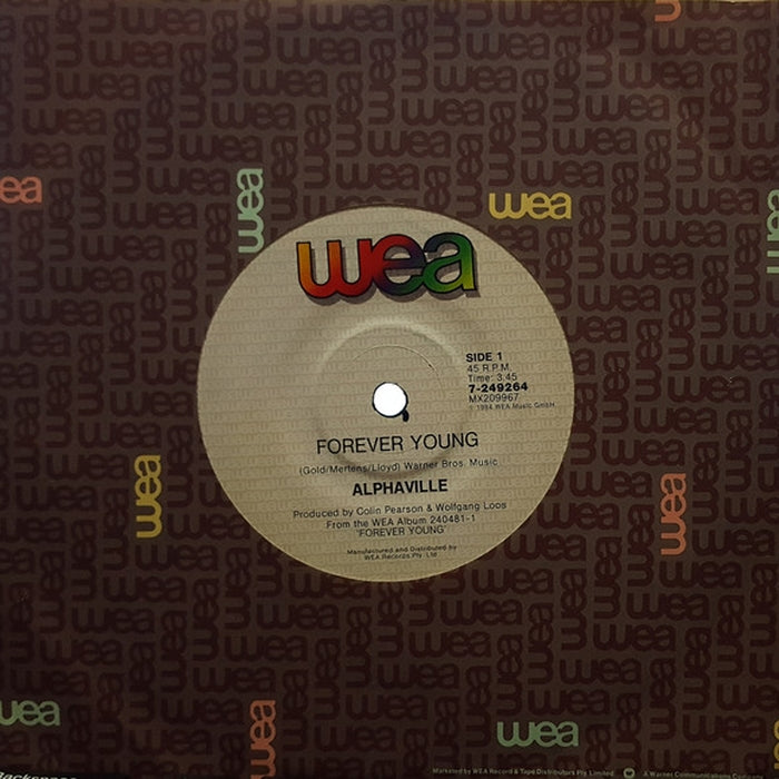 Alphaville – Forever Young (LP, Vinyl Record Album)