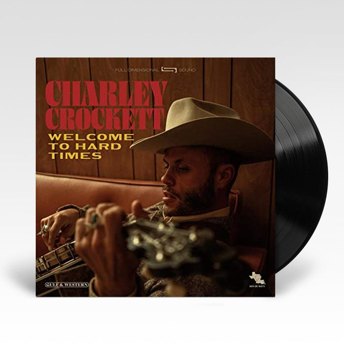 Charley Crockett – Welcome To Hard Times LP vinyl record, image 2 of 3