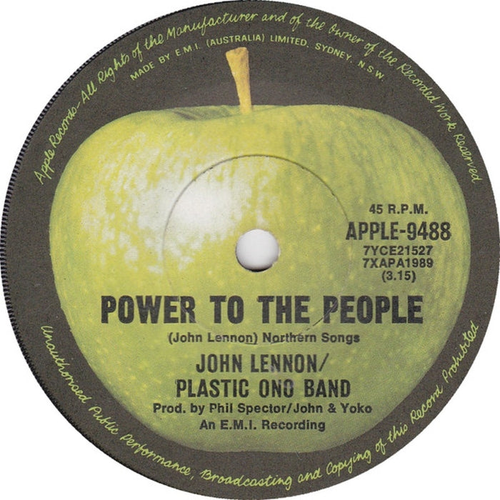 John Lennon, The Plastic Ono Band – Power To The People (LP, Vinyl Record Album)