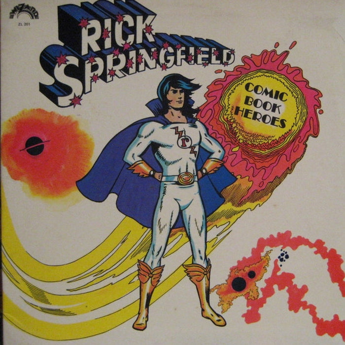 Rick Springfield – Comic Book Heroes (LP, Vinyl Record Album)