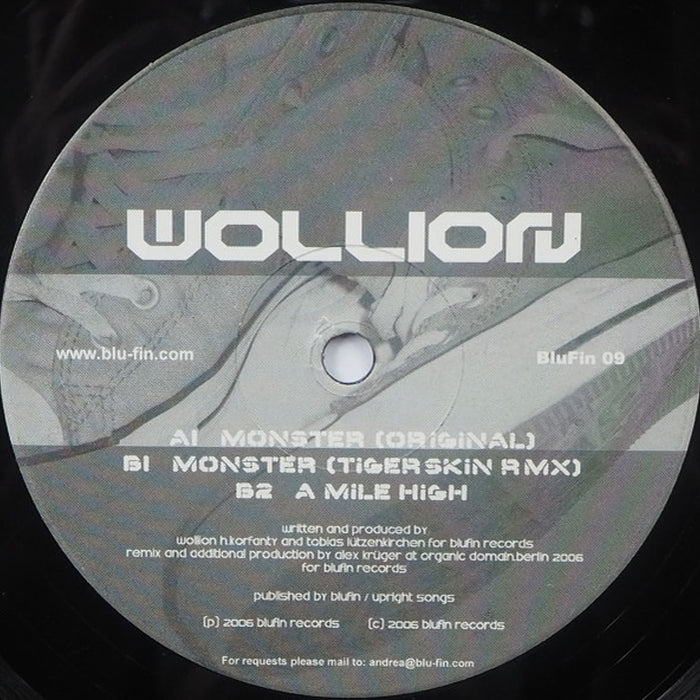 Wollion – Monster (LP, Vinyl Record Album)