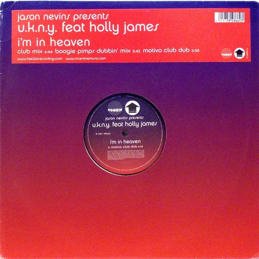 Jason Nevins, U.K.N.Y., Holly James – I'm In Heaven (LP, Vinyl Record Album)