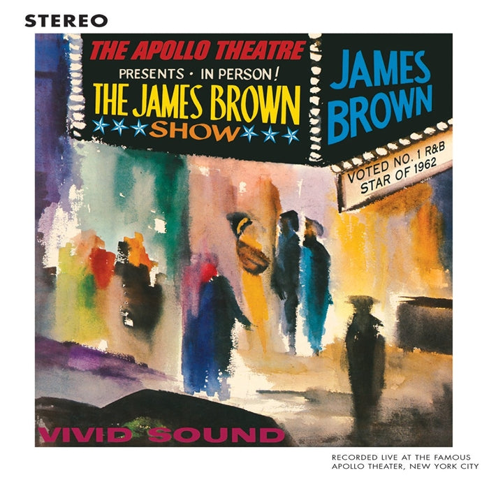 James Brown – 'Live' At The Apollo (LP, Vinyl Record Album)