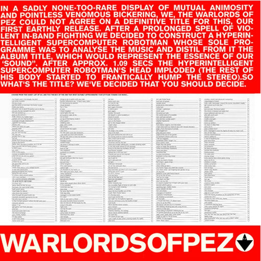 Warlords Of Pez – 500 Titles (LP, Vinyl Record Album)